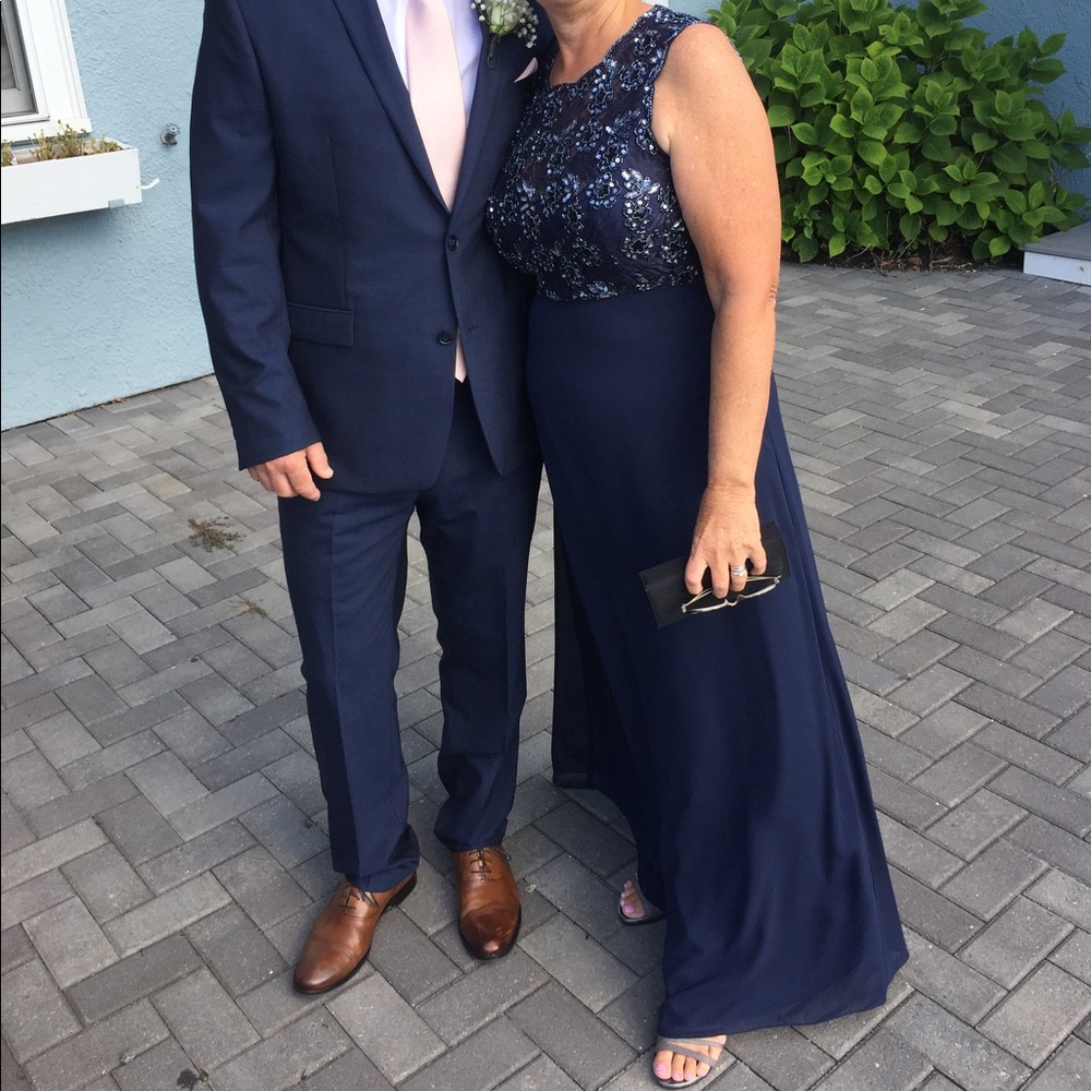 Navy blue MOB gown